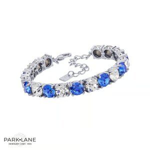 Park Lane Blue White Sapphire Snow Impression Tennis Bracelet Sold out!